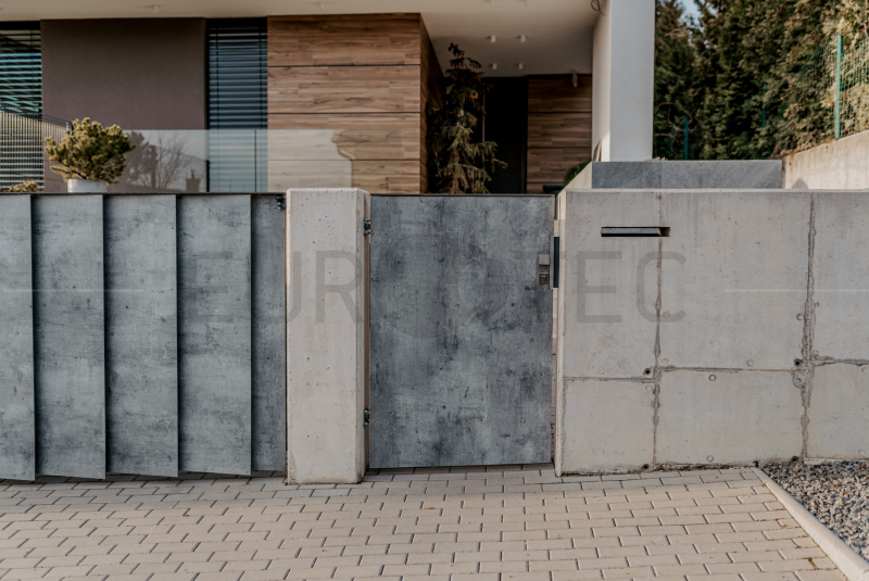 Brány a ploty / FUNDERMAX - foto Brány a ploty / FUNDERMAX - foto