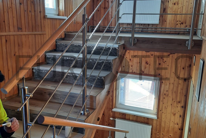 Zábradlia a balkóny / Prútová výplň - foto