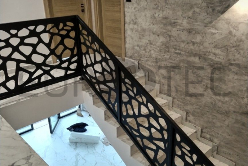 Zábradlia a balkóny / Železné - Moderné  - foto